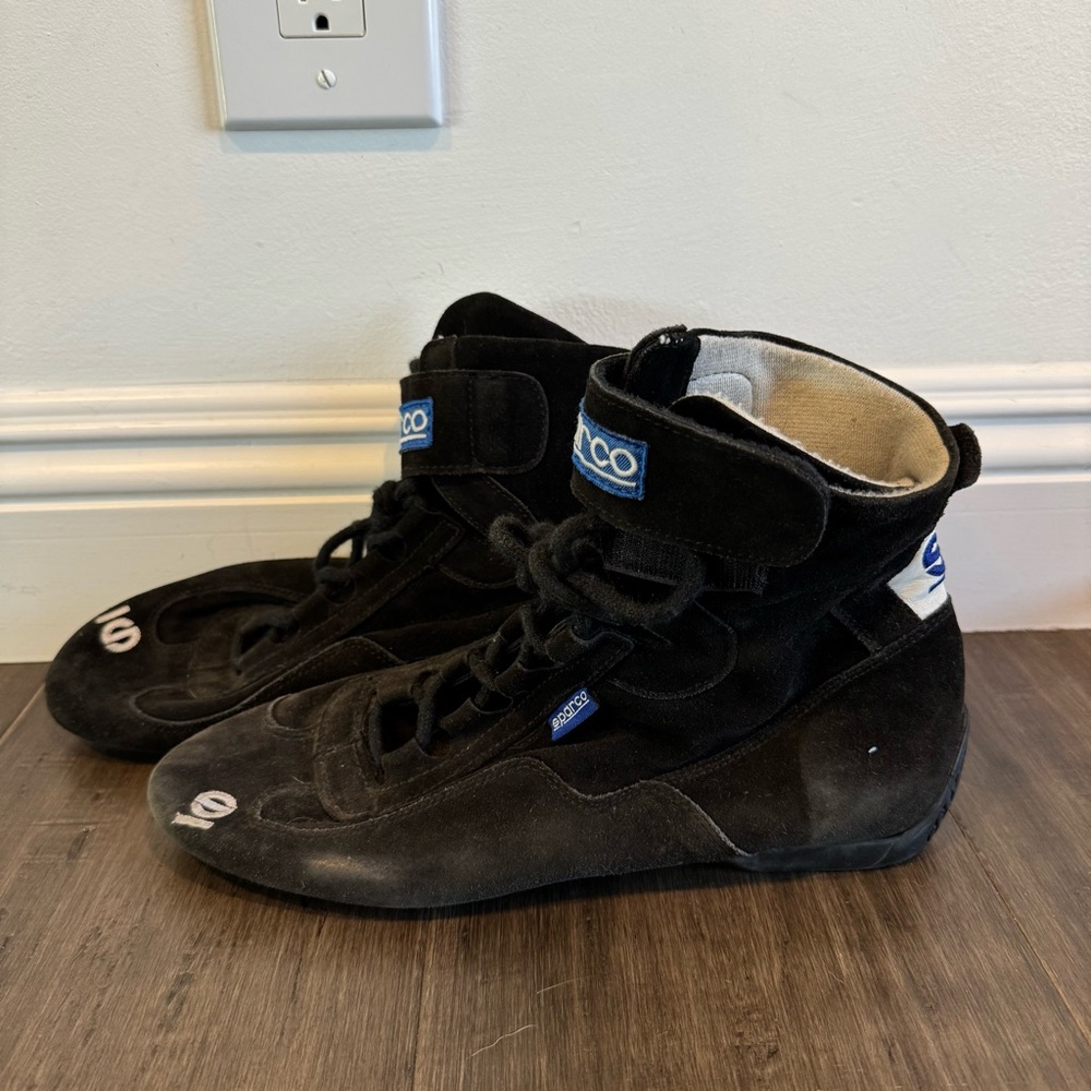 Sparco Racing Suede Fireproof Racing Shoes - SFI Approved
